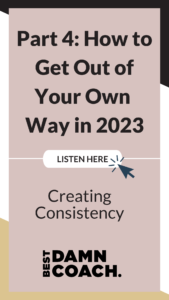 amanda walker business life coach consistency