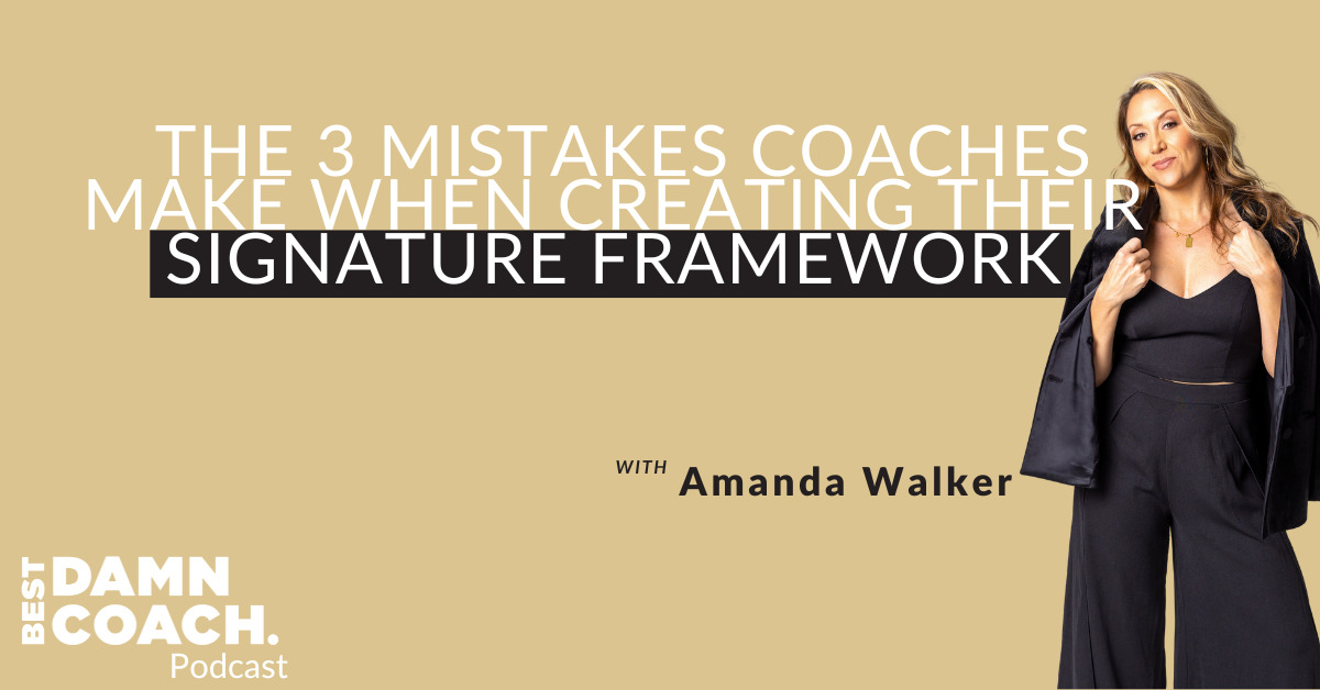 signature coaching framework