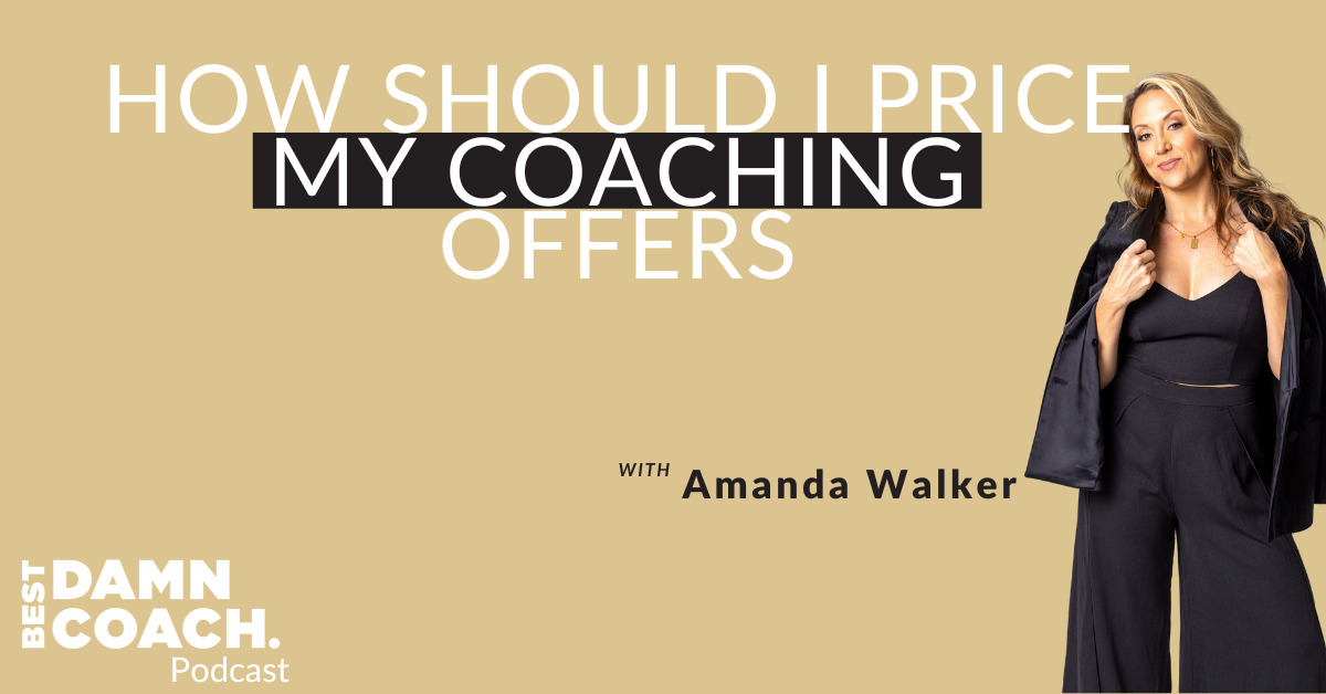 How Should I Price My Coaching Offers