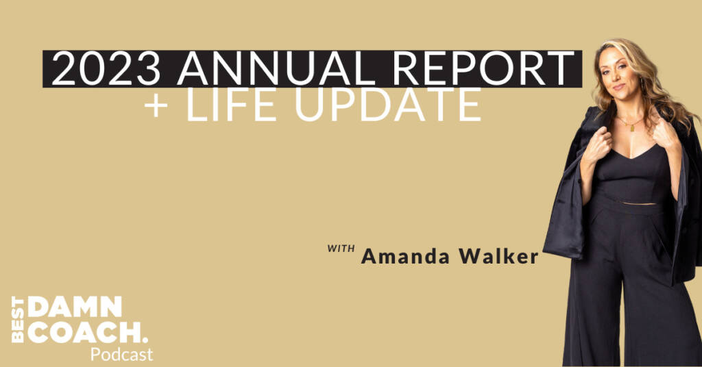 2023 Annual Report + Life Update