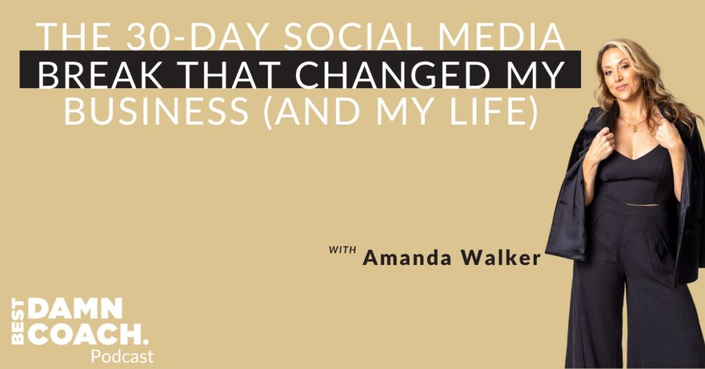 Life Update: The 30-Day Social Media Break That Changed My Business (And My Life)